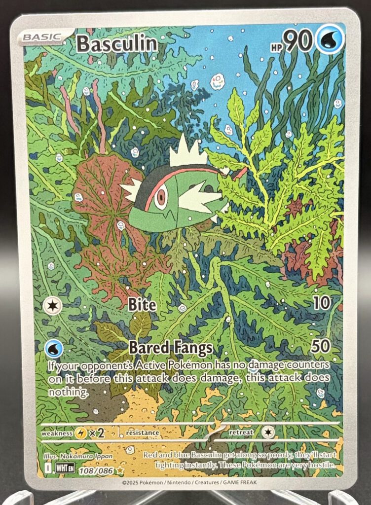 Basculin - 108/086 - White Flare - Illustration Rare