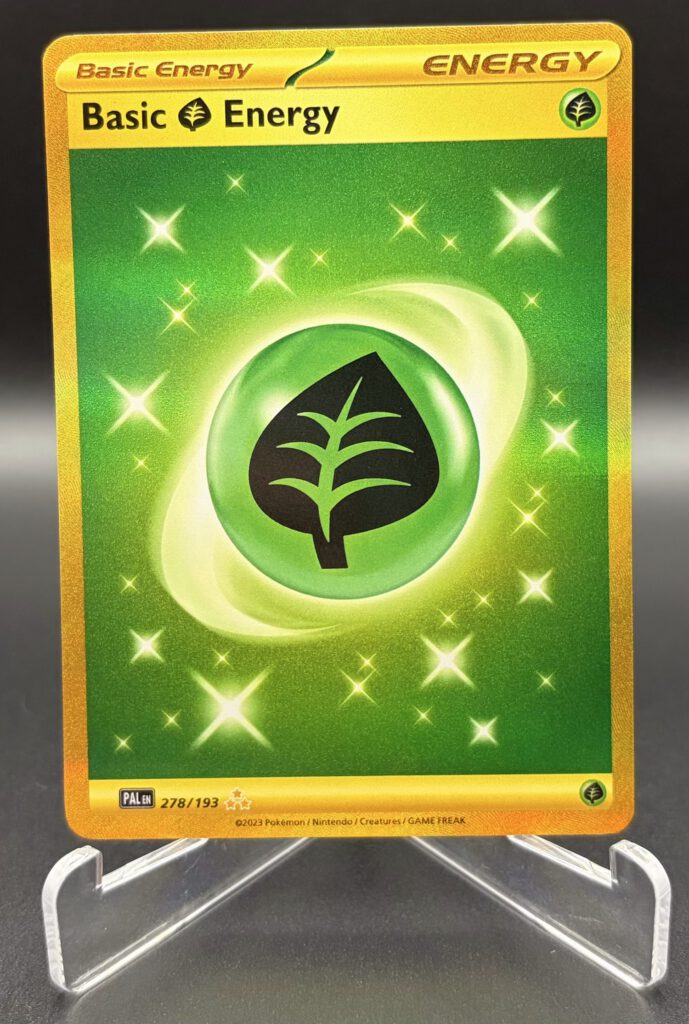 Basic Grass Energy - Paldea Evolved - 278/193 - Secret Rare