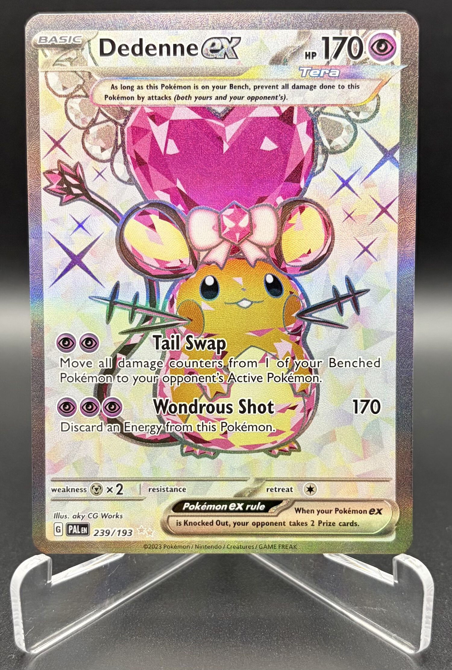 Dedenne Ex - Paldea Evolved - 239/193 - Full Art