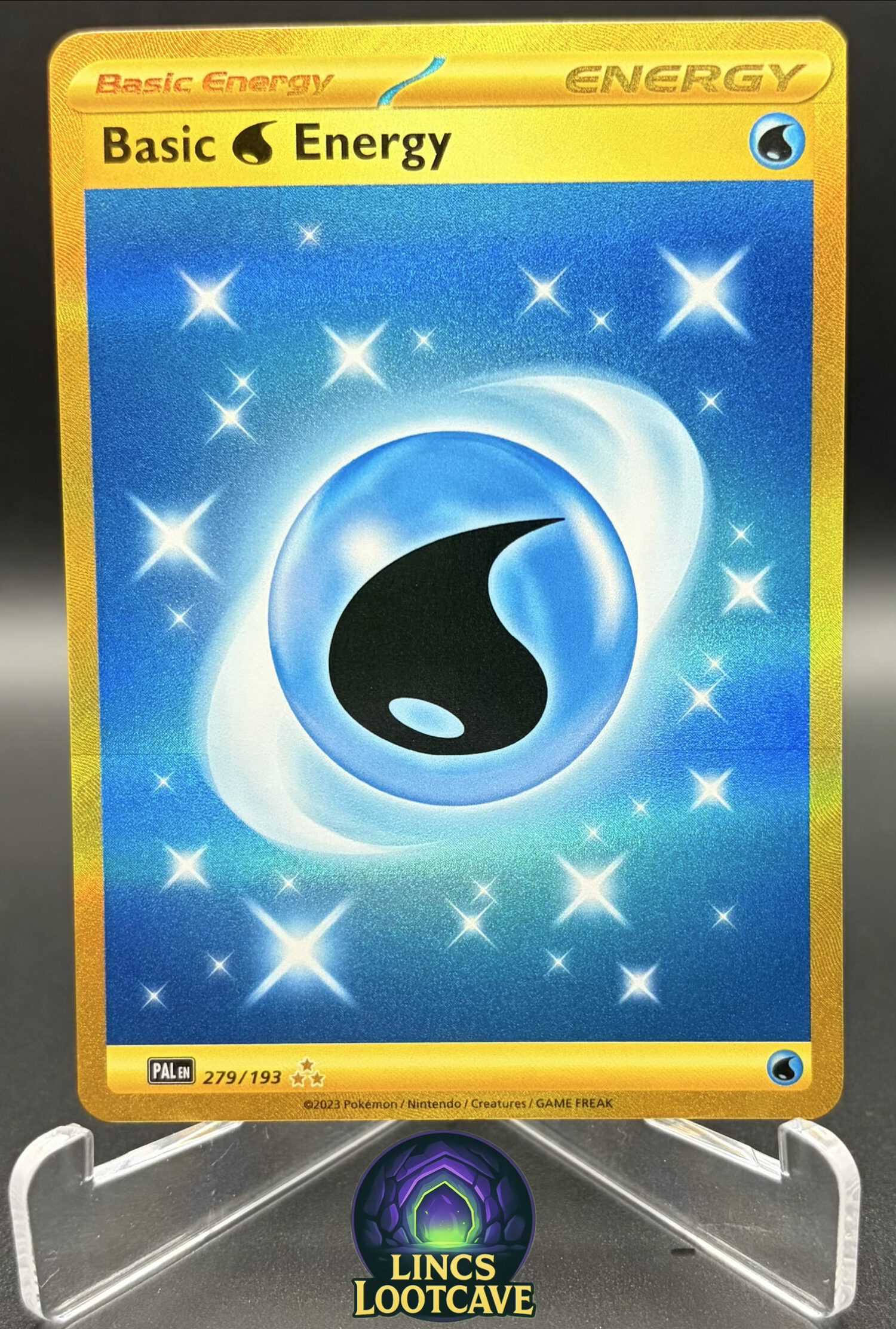 Basic Water Energy - Paldea Evolved - 279/193 - Hyper Rare