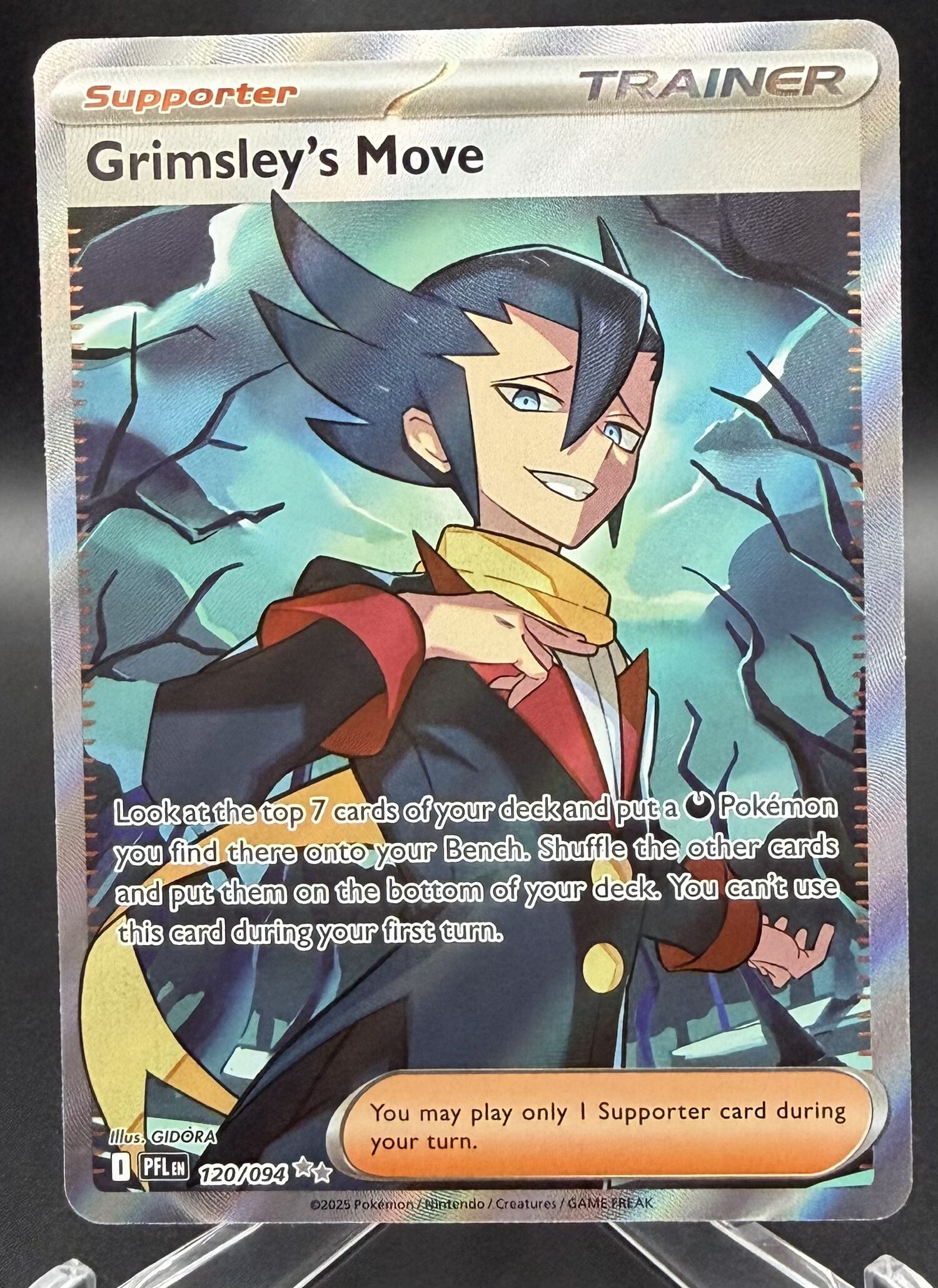 Grimsley's Move - Phantasmal Flames - 120/094 - Full Art
