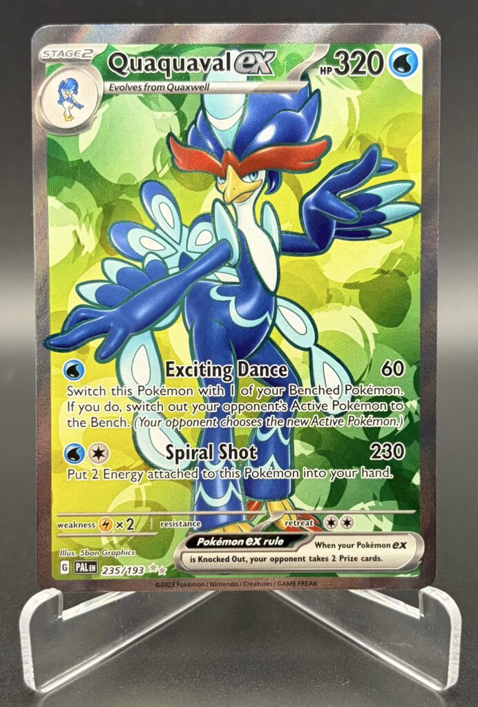 Quaquaval Ex - Paldea Evolved - 235/193 - Full Art