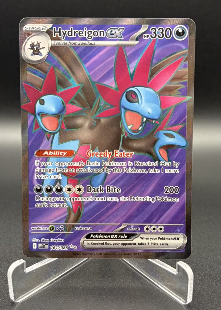 Hydreigon Ex - White Flare - 161/086 - Full Art