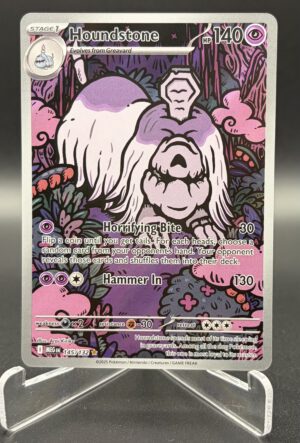 Houndstone - Mega Evolution - 145/132 - Illustration Rare