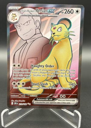 Team Rocket's Persian Ex - Destined Rivals - 219/182 - Full Art