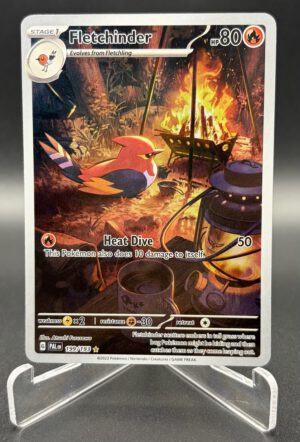 Fletchinder - Paldea Evolved - 199/193 - Illustration Rare