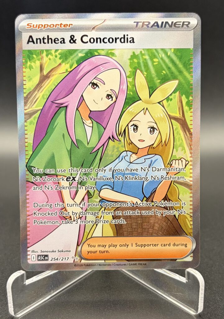 Anthea & Concordia - Ascended Heroes - 254/217 - Full Art Trainer