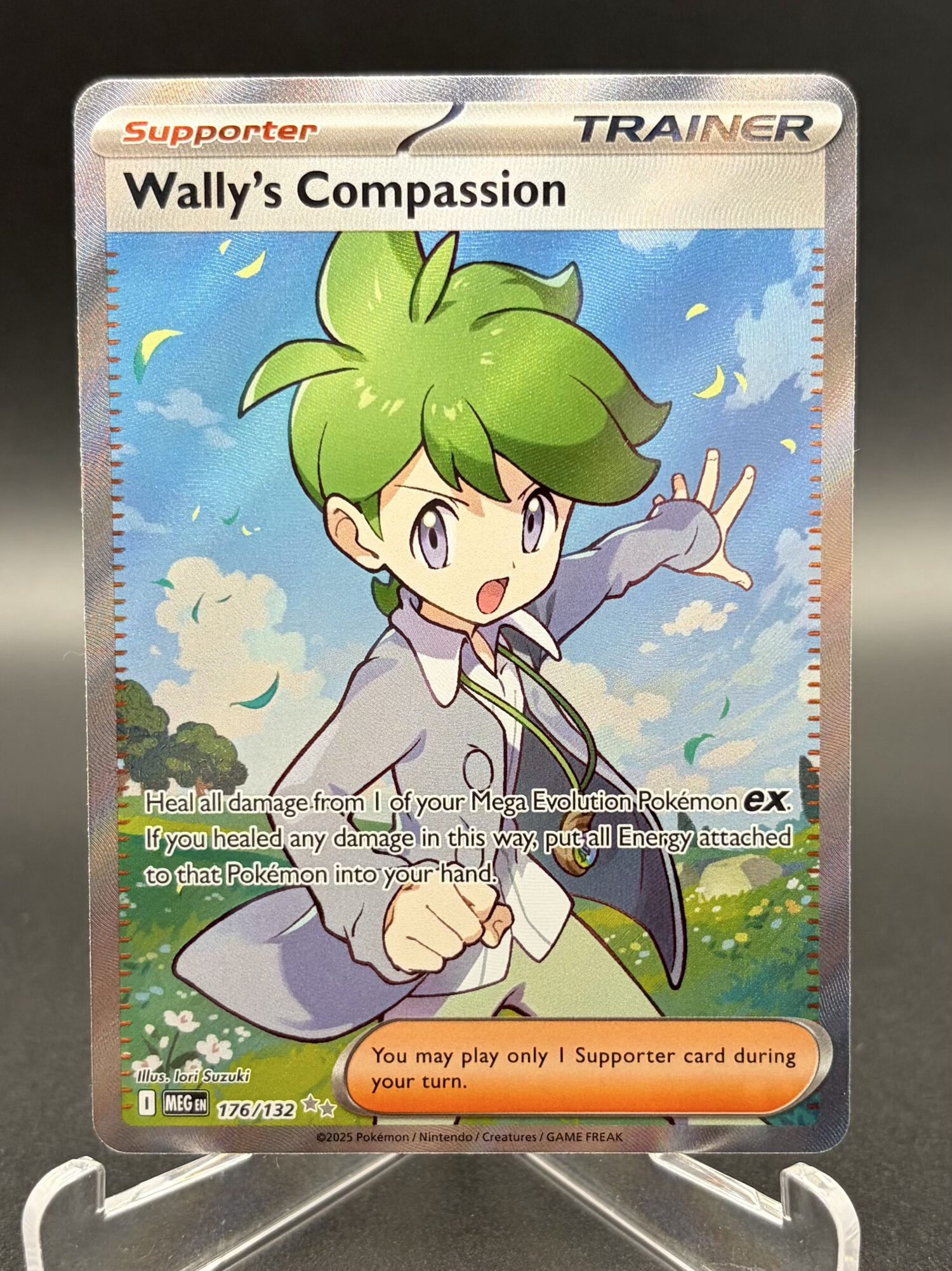 Wally's Compasion - Mega Evolution - 176/132 - Full Art