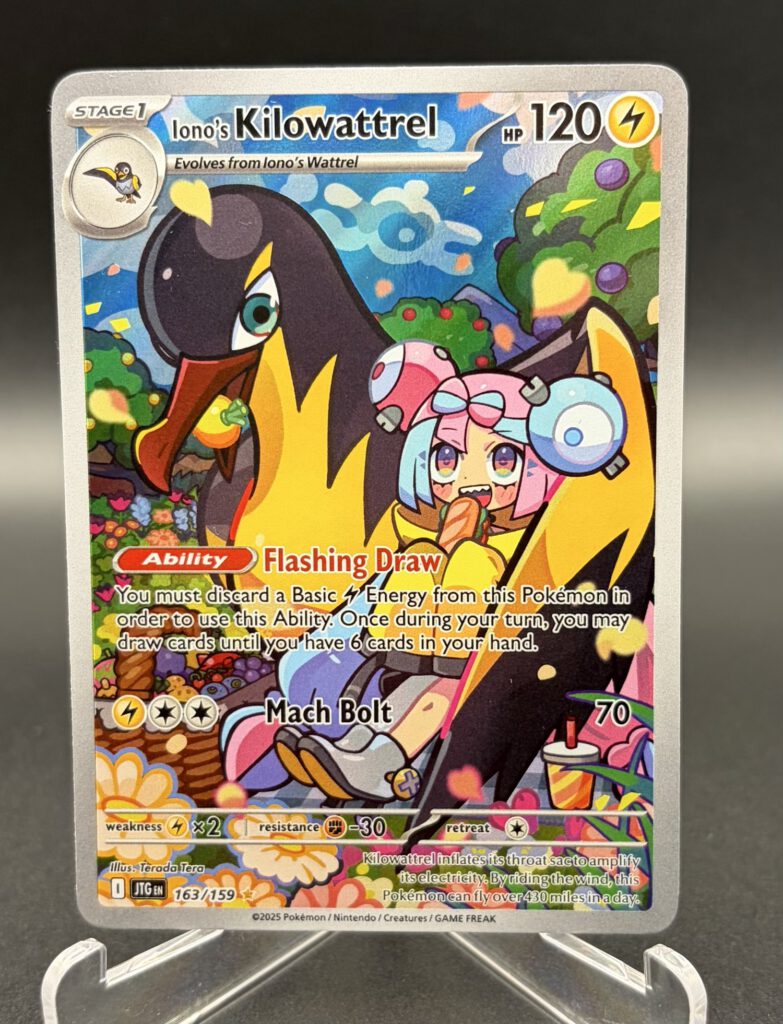 Iono's Kilowattrel - Journey Together - 163/159 - Illustration Rare