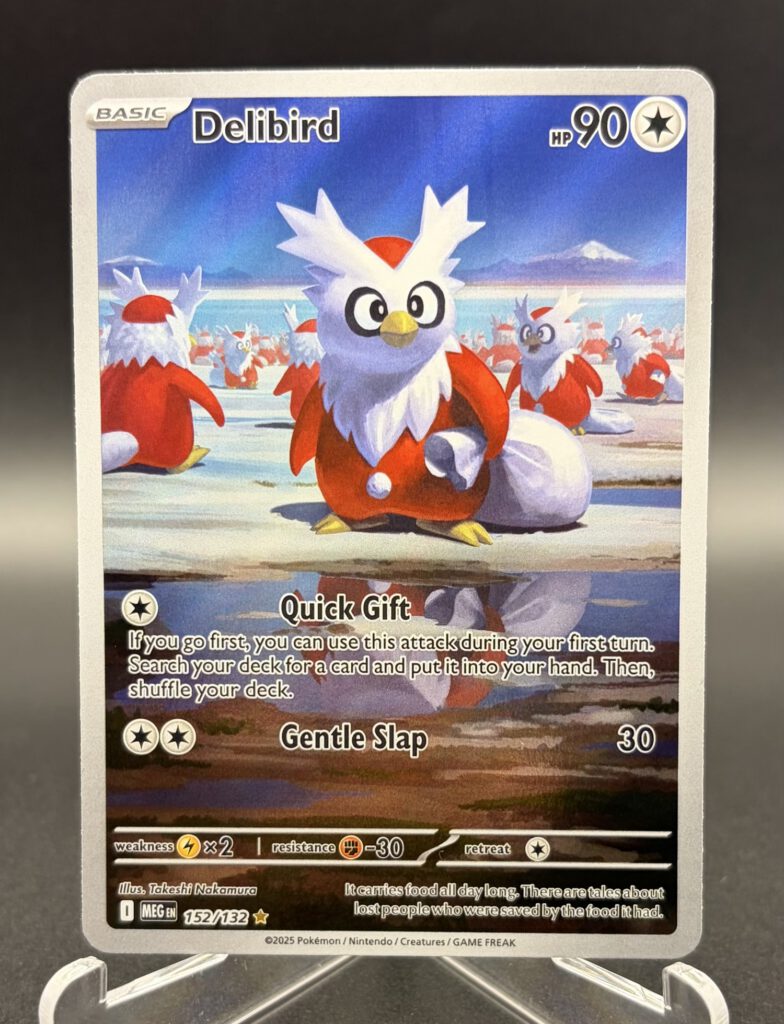 Delibird - Mega Evolution - 152/132 - Illustration Rare