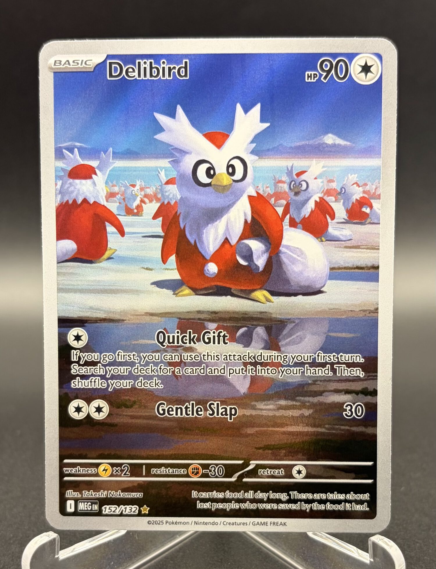 Delibird - Mega Evolution - 152/132 - Illustration Rare