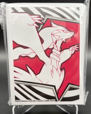 White Flare Elite Trainer Box – Premium Card Sleeves (65 Pack)
