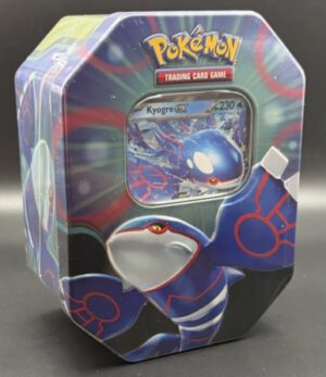 Azure Legends Tin (Factory Wrapped) – Pokémon TCG (Kyogre)