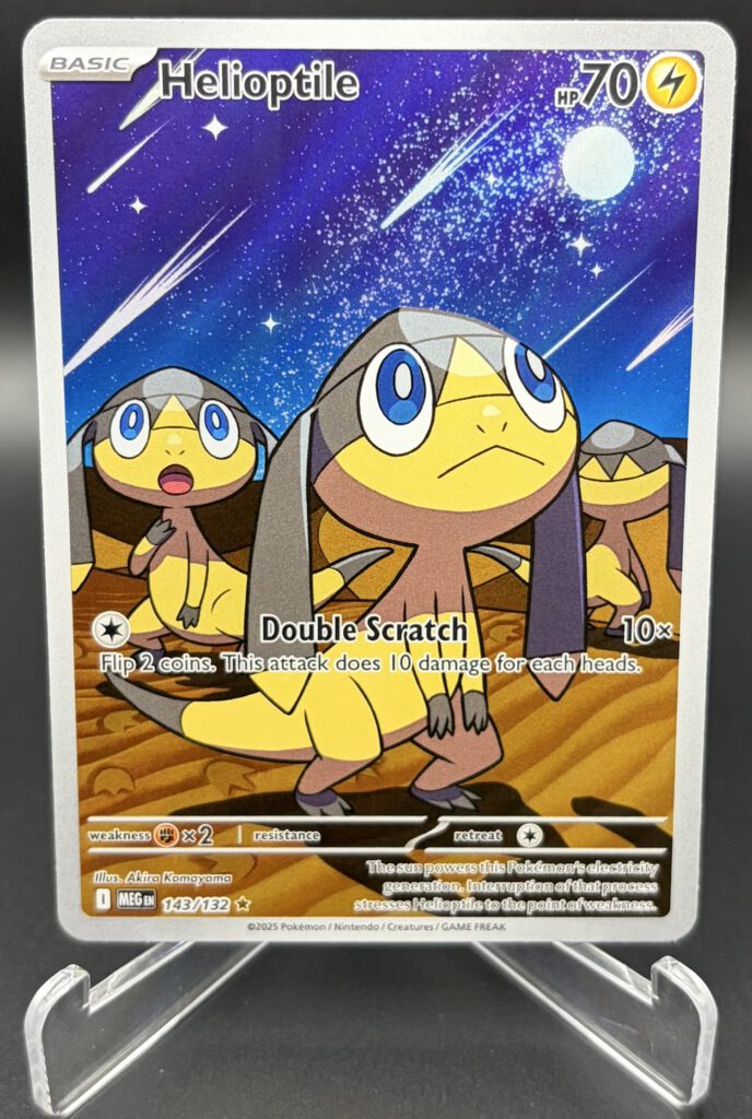 Helioptile - Mega Evolution - Illustration Rare - 143/132