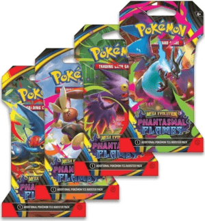 Phantasmal Flames Sleeved Booster Pack
