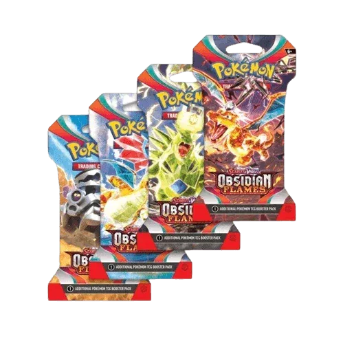 Obsidian Flames - Sleeved Booster Pack