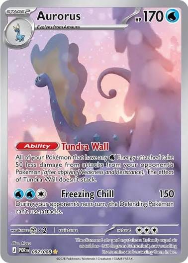 Aurorus - Perfect Order - 092/088 - Illustration Rare