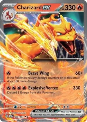Charizard Ex - 151 - 006/165 - Double Rare