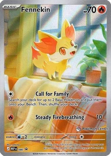 Fennekin MEP 080 – Sealed Promo