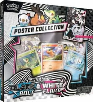 White Flare & Black Bolt - Poster Collection