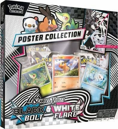 White Flare & Black Bolt - Poster Collection