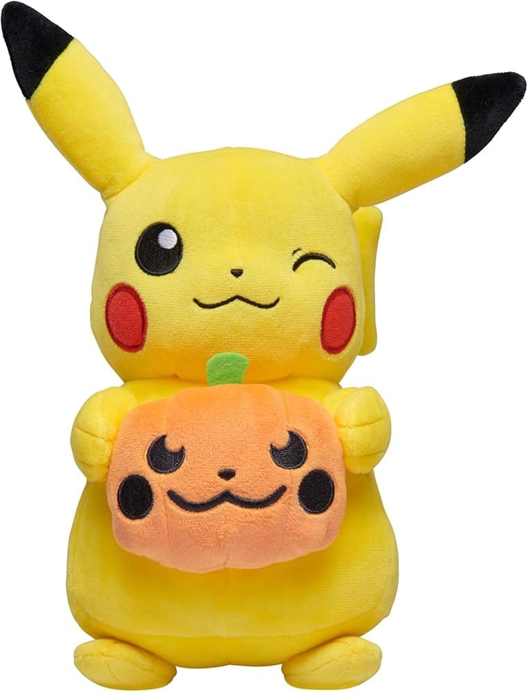 Pikachu Halloween Seasonal Plush, 8-Inch Plush