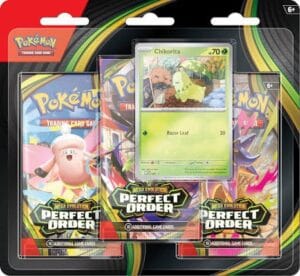 Perfect Order - Triple Blister - Chikorita