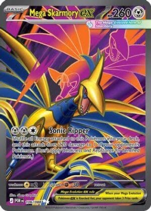Mega Skarmory Ex - Perfect Order - 106/088 - Full Art