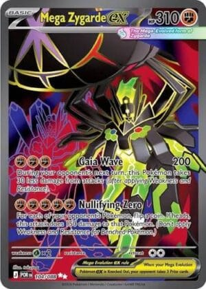 Mega Zygarde Ex - Perfect Order - 104/088 - Full Art