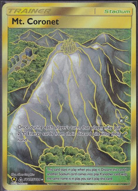 Mt. Coronet - Hidden Fates - SV89/SV94 - Secret Rare
