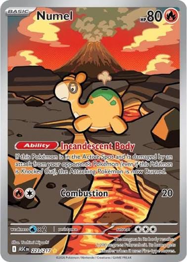 Numel – Ascended Heroes – 223/217 – Illustration Rare