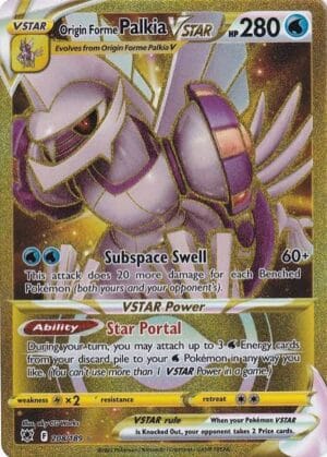 Origin Forme Palkia Vstar - Astral Radiance - 208/189 - Secret Rare