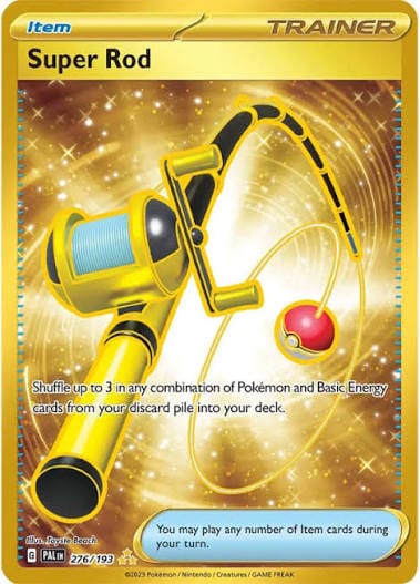 Super Rod - Paldea Evolved - 276/193 - Secret Rare