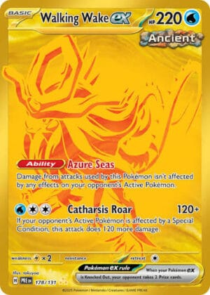 Walking Wake Ex - Prismatic Evolutions - 178/131 - Secret Rare