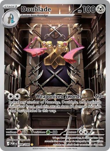 Doublade - Perfect Order - 098/088 - Illustration Rare