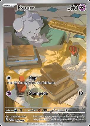 Espurr - Perfect Order - 095/088 - Illustration Rare