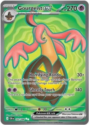 Gorgeist Ex - Chaos Rising - 102/086 - Full Art
