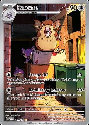 Raticate - Perfect Order - 099/088 - Illustration Rare