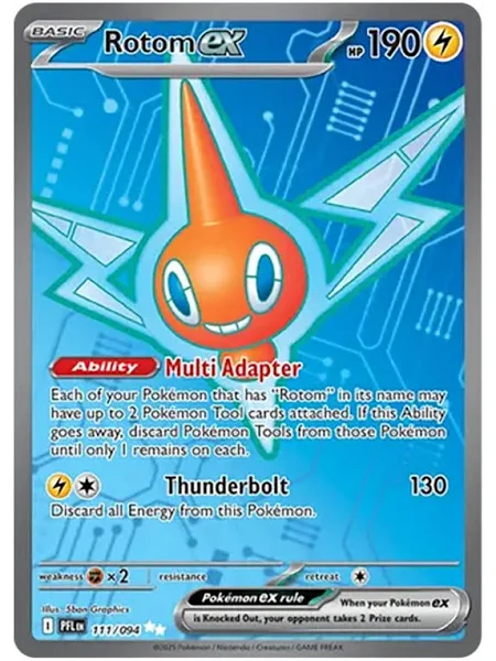 Rotom Ex - Phantasmal Flames - 111/094 - Full Art
