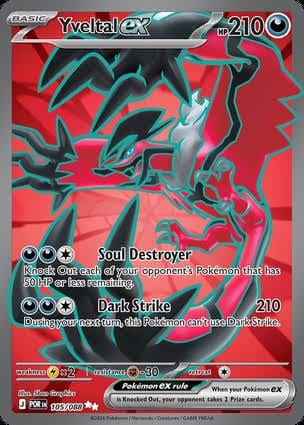 Yvelatal Ex - Perfect Order - 105/088 - Full Art